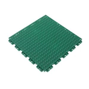 Portable 3×3 Basketball Court Modular Interlocking Plastic Floor Tile Outdoor Sports Field Shock absorbing Pad