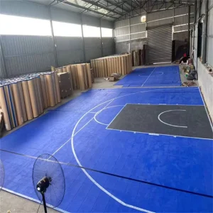 Portable Basketball Flooring for Outdoor and Indoor Events