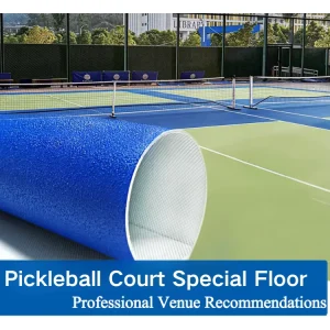 Portable Indoor Outdoor All Weather Modified Acrylic Surface Sports Flooring Glue Roll Package Pickleball Training Entertainment