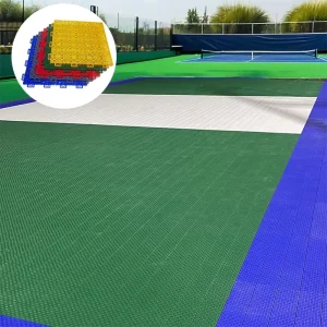 Portable Indoor Outdoor Badminton Court Mat Basketball Flooring Tiles