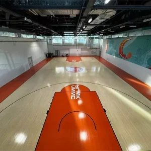 Portable Indoor Sports Flooring Eco Friendly B1 Fire Resistant Easy Installation Soft Multi Sport Shock Absorption
