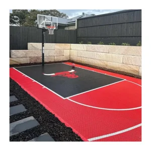 Portable Interlocking FIBA 3×3 Basketball Court Flooring Tennis Court Interlocking System Plastic Outdoor Sports Flooring