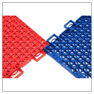 Portable Interlocking PE Plastic Tiles for Temporary Indoor and Outdoor Basketball Court Flooring
