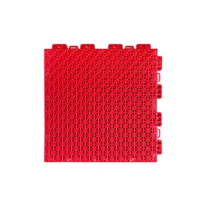 Portable Interlocking Plastic Sport Court Tiles for Outdoor Basketball Flooring