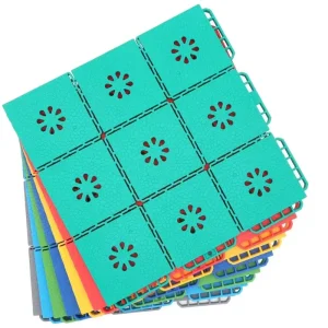Portable Interlocking Sports Flooring Tiles for Basketball and Football Durable Artificial Grass Court