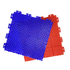 Portable Modular Interlocking PP Plastic Pickleball Sports Flooring Tiles for Temporary Backyard Courts ASF-02