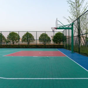 Portable Modular PP Interlocking Sports Flooring Tiles for Basketball Court Renovation and Outdoor Ground Upgrade