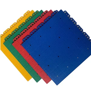 Portable Multi Function Outdoor Interlocking Suspended Basketball Floor Mat Tile Court Sports Flooring