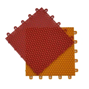 Portable Multi Function PP Plastic Tile Sports Flooring Indoor FIBA Certified Interlocking Suspended Basketball Pickleball Court