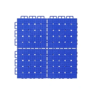 Portable Outdoor Durable Artificial Grass Flooring Soft Plastic Court Tiles for Basketball Padel Tennis Badminton Made Rubber
