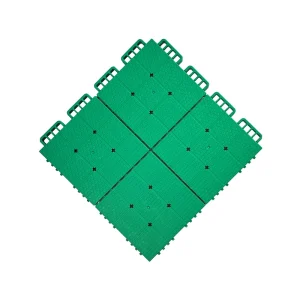 Portable Outdoor Eco-friendly PP Plastic Modular Interlocking Sports Court Flooring Tiles for Tennis Basketball Courts