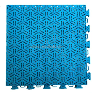 Portable Outdoor Interlocking PP Plastic Floor Tiles for Basketball and Tennis Courts