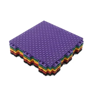 Portable Outdoor PP Plastic Modular Interlocking Basketball Court Flooring Tiles