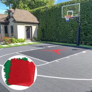 Portable Outdoor PP Plastic Modular Interlocking Basketball Sports Court Flooring Tiles Eco-Friendly Shock Absorption 95%
