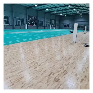 Portable Removable Basketball Court Maple Sports Solid Wood Flooring