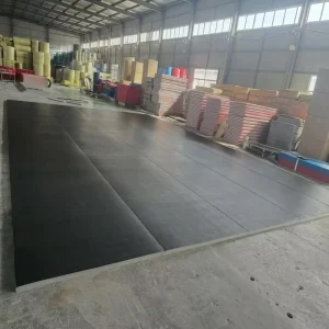 Portable Roll-Out PVC Vinyl Martial Arts Mat for MMA, BJJ, Wrestling, Grappling and Dojo Training