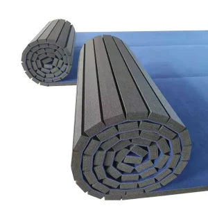 Portable Rollable Exercise Mat Thickened Shock-absorbing Non-slip Floor Mat Fitness Training and Sports Protection Roll Mat