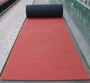 Prefabricated Athletic Running Track, Custom Colors, 8-13mm Thick