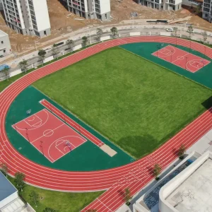 Prefabricated Full PU Running Track IAAF Certificated for Sports