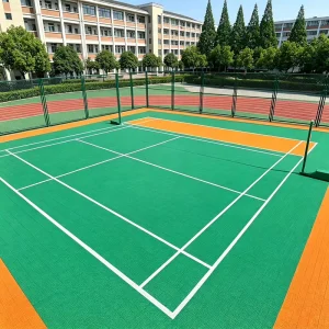 Premium Frost-Proof Ex-factory Price Sports Tiles Durable Interlocking Sports Flooring for Outdoor Activity Zones