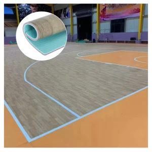 Premium Manufacturer Indoor Basketball Ground Cover Thick Shock Absorbing Cushion Multilayer Structure Easy Installation
