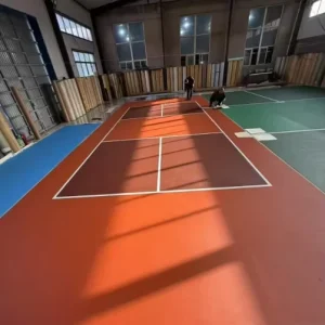 Premium PVC Pickleball Court Flooring Roll Optimal Performance Material for Pickleball Courts Equipment