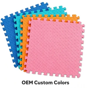 Premium Puzzle Mats Custom Color Custom Size High Density Durable EVA Gym Mat Interlocking Gym Flooring