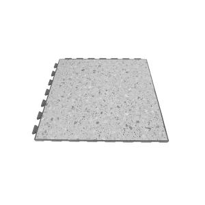 Premium Quality PVC Floor Covering Office Shock Absorption Heavy-Duty Anti-Skid High-Density Dovetail Design PVC Flooring Tile