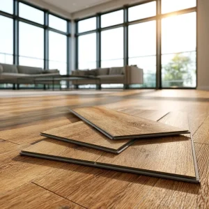 Premium Waterproof WPC Flooring Realistic Wood Grain Eco Friendly Click Lock Supermarket Use Factory Direct Supply