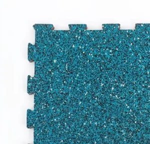 Price Elastic Weight Lifting Gym Rubber Outdoor Flooring Tiles Anti-Slip Interlocking EPDM Granules Shock Absorption