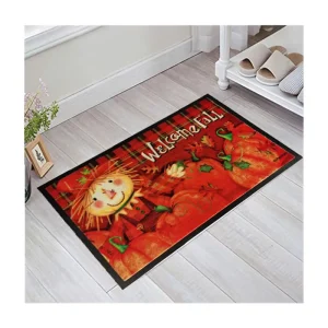 Printed Tufted Pile Non-Slip Front Door Mat