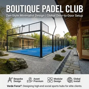 Private Customized Villa Padel Court Padel Pitch
