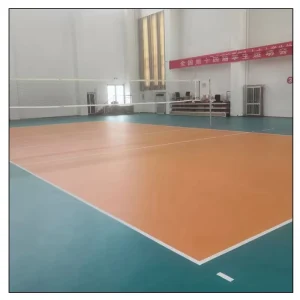 Professional 8.0mm PVC Volleyball Sports Floor FIVA Approved Indoor Artificial Grass for Sports Enthusiasts