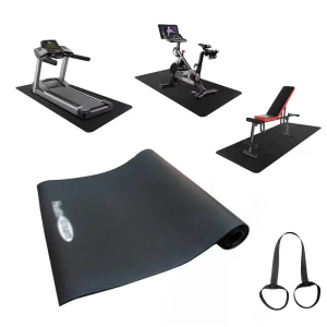 Professional Anti-Vibration Treadmill Mat for Heavy Equipment Gym Studio Use Long-Lasting Treadmill Mat