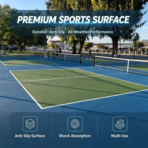 Professional Athletic Acrylic Basketball Court System Sports Flooring Surface for Stadium Projects Community Center