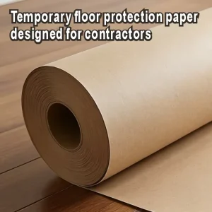 Professional Floor Covering Paperboard for Remodeling Contractors Heavy Duty Temporary Jobsite Protector for Hardwood Tile