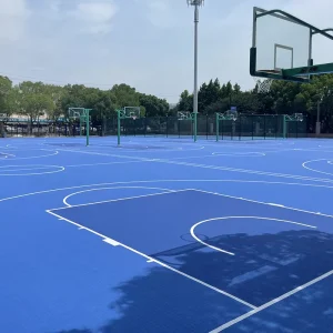 Professional Free Sample Non-Toxic Elastic Interlocking Outdoor Tile Sports Flooring