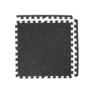 Professional Grade EVA Rubber Floor Mats CE Certified for Commercial Sports Hall and Gym Shockproof Noise Reducing