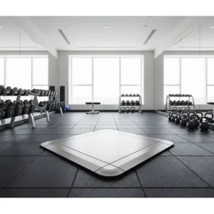 Professional High Density Interlocking Light Dark Wood Grain Pattern PVC Foam Gym Flooring Floor Mat Tiles