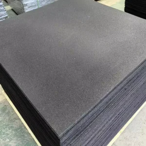 Professional High-Density Interlocking Rubber Gym Floor Mat Easy Install Shock-Absorbing Roll for Sport Use