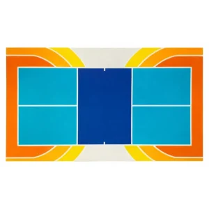 Professional Indoor Pickleball Court PVC Sports Flooring High Durability Shock Absorption Tennis Court Flooring