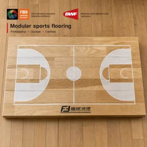 Professional Indoor Sports Maple Flooring Modular Basketball Court Floor System Eco Friendly Features Customizable
