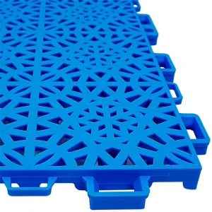 Professional Modern Futsal Court Flooring PP Modular Tiles Anti Slip Shock Absorbing Waterproof Fireproof Drainage Outdoor Click