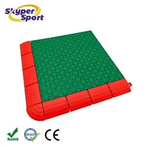 Professional Outdoor Pickleball Court Tiles High Bounce Interlocking Sports Flooring PP Modular Surface