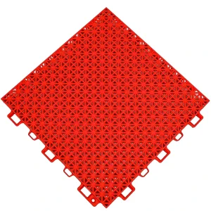 Suspended Assembled Floor PP Sport Court Portable Interlocking Tiles Badminton Outdoor Spliced Flooring