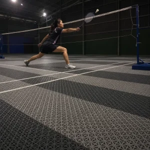 Professional PP Sports Court Flooring System for Basketball Badminton and Multi Purpose Outdoor Ground Projects
