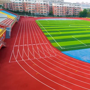 Professional PU Binder Running Track Smooth Surface Sports Flooring for Competitive Sports