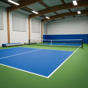 Professional Pickleball Court Flooring High Performance PVC Sports Floor Rolls for Indoor Arena