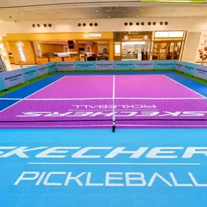 Professional Pickleball Court PVC Flooring Shock Absorbing Vinyl Roll Flooring