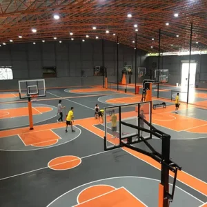 Professional Sports Flooring Manufacturer Produce Professional Basketball Court for Schools Outdoor Indoor Basketball Court